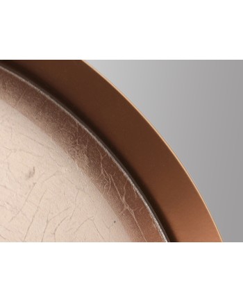 MALMO- ESPEJO ORO ROSA 165X90